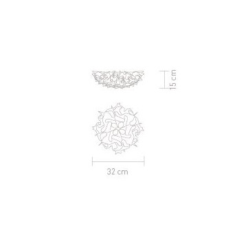 Lampada Soffitto-Parete Slamp Veli Large
