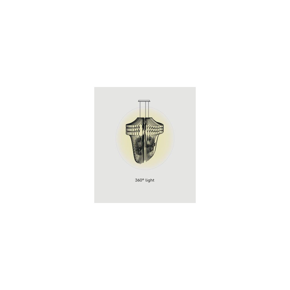 Lampada a sospensione Slamp Aria (small)
