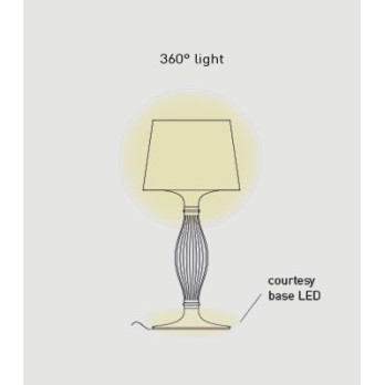 Lampada da tavolo Slamp Liza