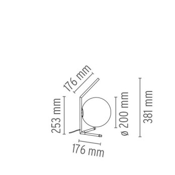 Lampada da tavolo Flos IC T1 Low