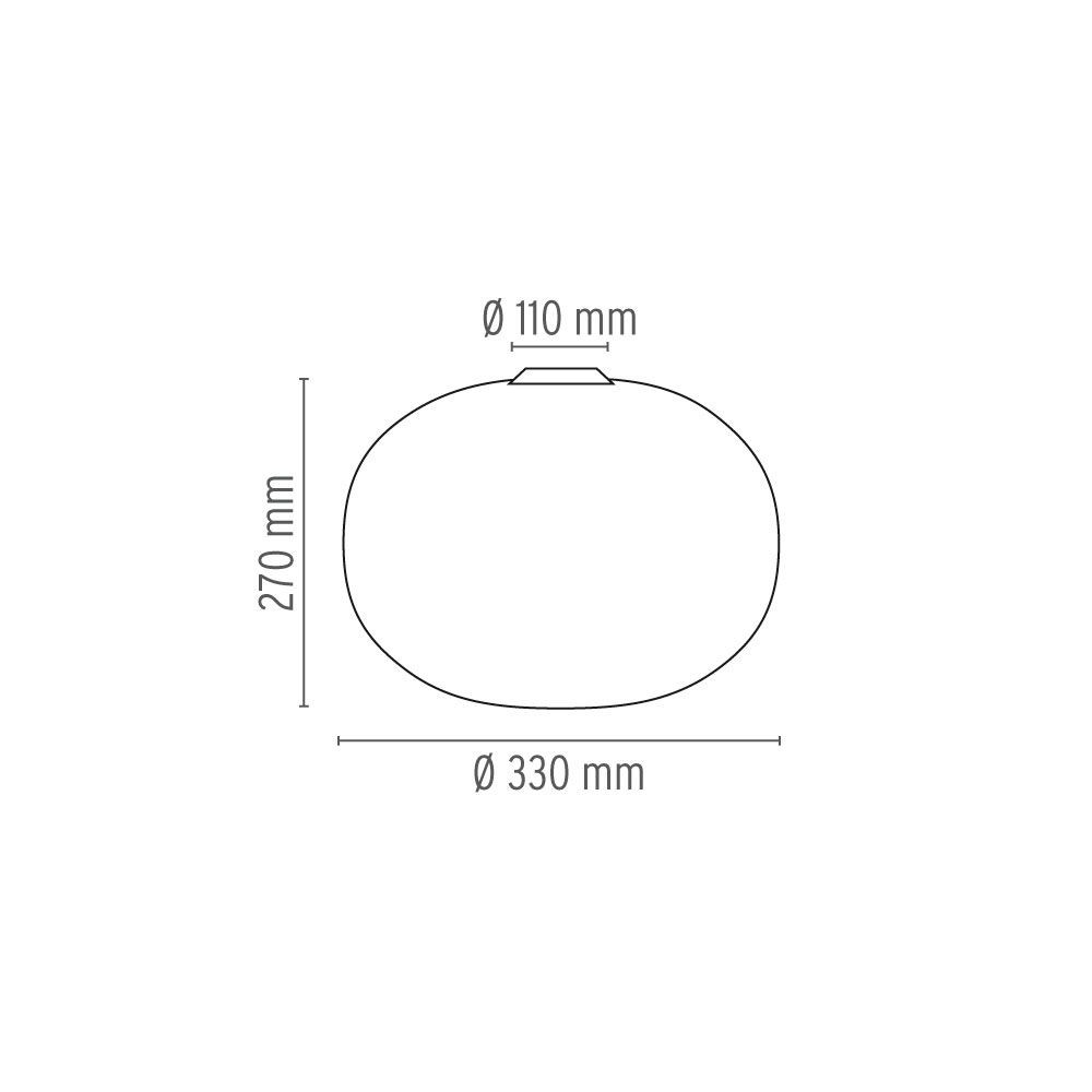 Lampada da soffitto Flos Glo-Ball C1