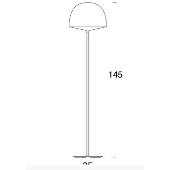Lampada da terra Fontana Arte Cheshire 