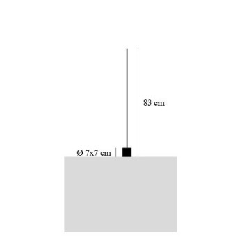 Lampada da tavolo Catellani & Smith Light Stick (4Led)