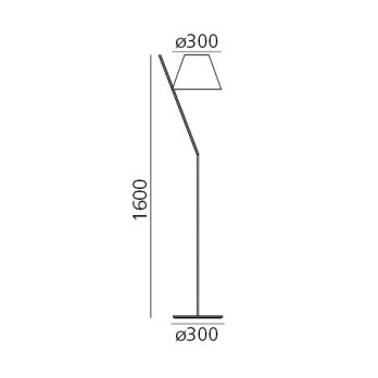 Lampada da terra Artemide La Petite Floor - Bianco
