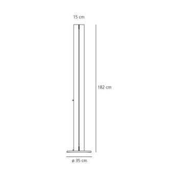 Lampada da terra Artemide Megaron LED