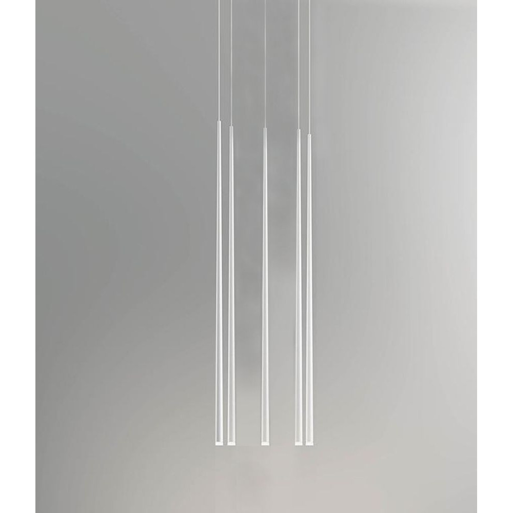 Lampada a sospensione Vibia Slim 7 H100 7Luci