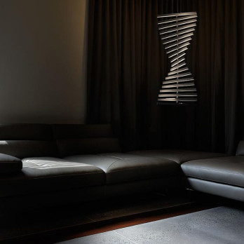 Lampada a sospensione Vibia Rhythm horizontal 47cm