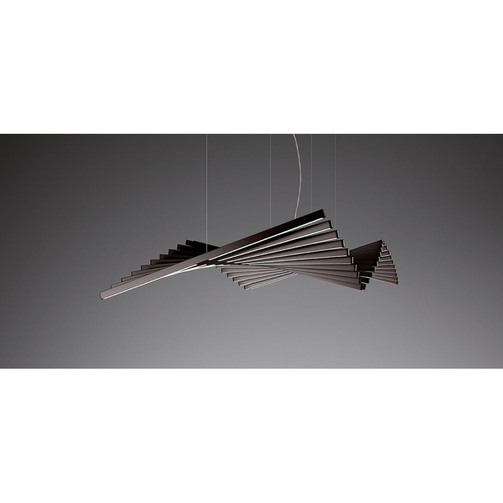 Lampada a sospensione Vibia Rhythm horizontal 141cm