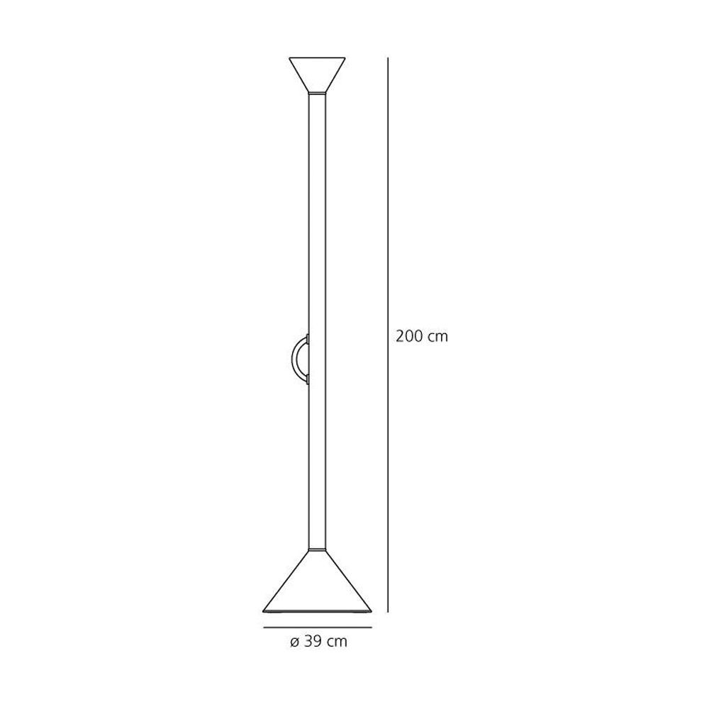 Lampada da terra Artemide Callimaco LED 
