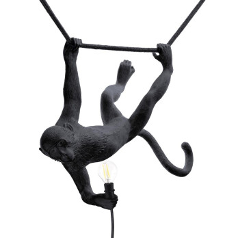 Lampada a sospensione Seletti Monkey lamp Swing