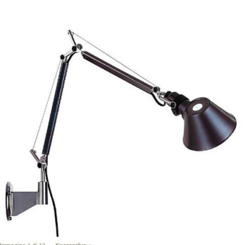 Lampada da parete Artemide Tolomeo Halo