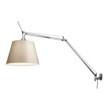 Lampada Artemide Tolomeo Mega Tavolo - Alluminio – Interruttore on-off