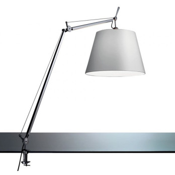 Artemide Tolomeo Mega Tavolo LED Alluminio e Raso Dimmerabile