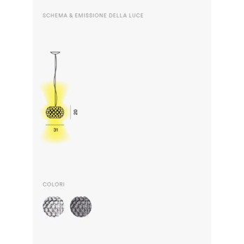 Foscarini Caboche Plus piccola LED