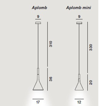 Foscarini Aplomb Lampada da sospensione